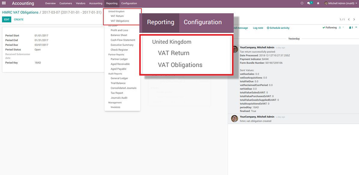 Odoo text and image block